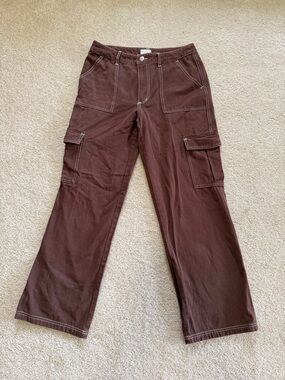 Full Tilt Women’s Brown Cargo Pants Size Medium Y2k Fashion